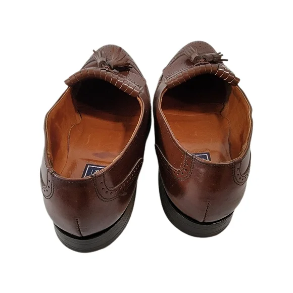 Bostonian Shoes  8 Brown Leather Oxford Tassels. - Picture 4 of 5